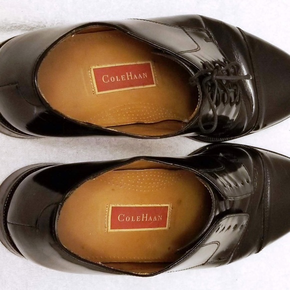 Cole Haan lace up oxford High Gloss 11.D - Picture 4 of 8